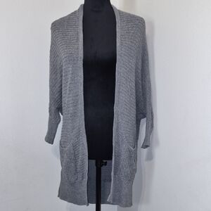American Eagle Outfitters Heather Gray Women's Cardigan